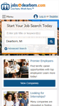Mobile Screenshot of jobsindearborn.com